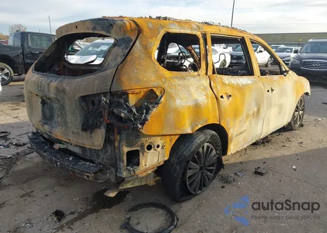 2017 Nissan Pathfinder Platinum/S/Sl/Sv z USA, uszkodzony, nr VIN 5N1DR2MN3HC605659